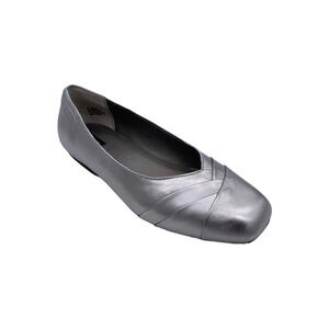 Array Women's Crystal Slip-On Flats Pewter - Narrow